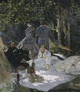 Le dejeuner sur l'herbe Claude Monet